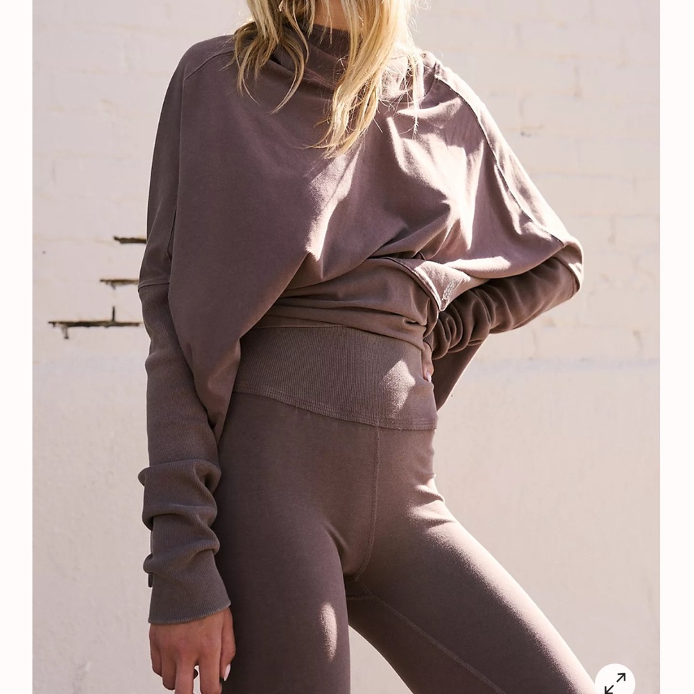 Free people Hot Shot Hooded Set